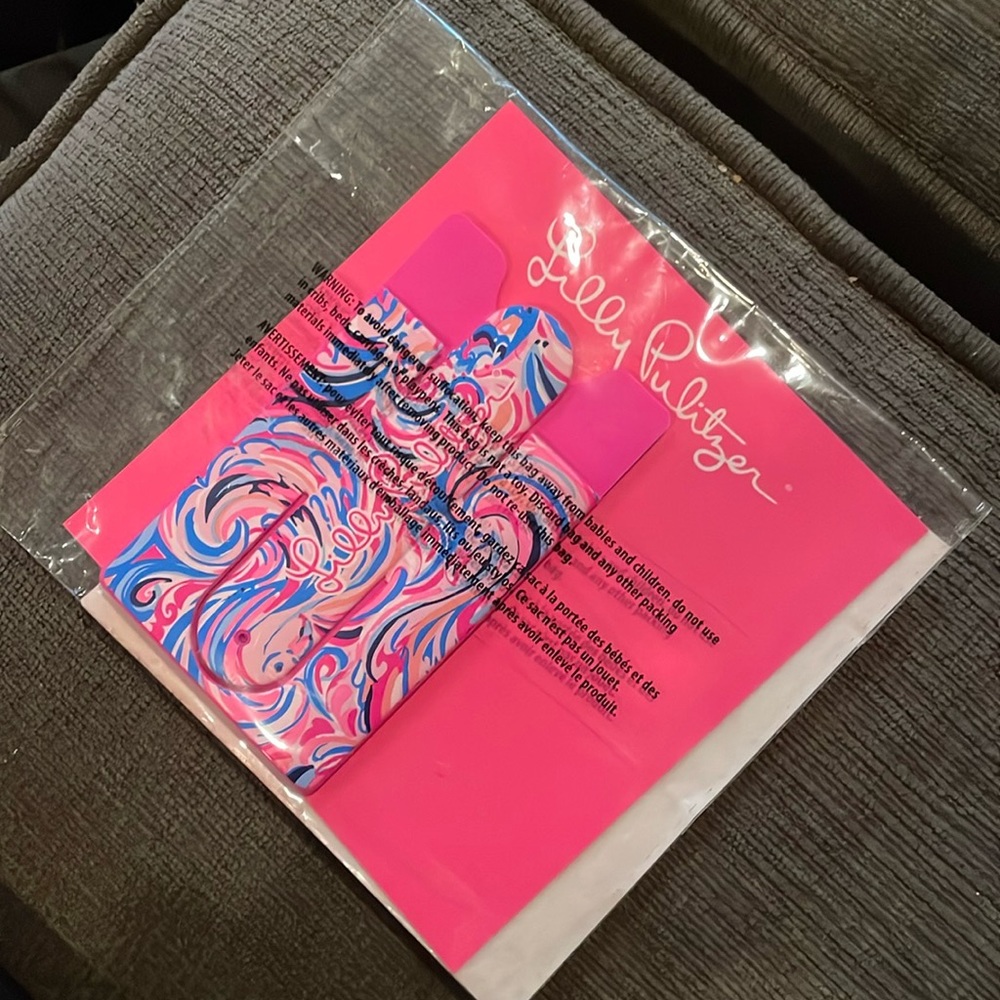 New in packaging Lilly Pulitzer phone card case